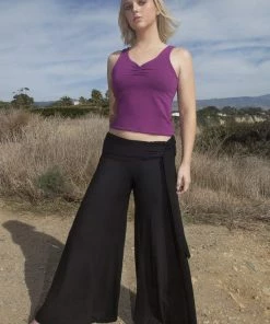 LUMINOUS BEING Women's Yoga Parvati Pants Long Boho Clothing