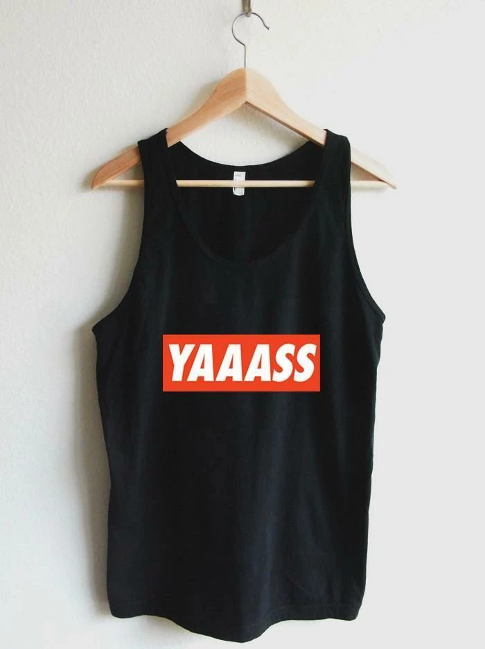 AvaWilde YAAASS Obey Unisex Tank Top 4 AvaWilde YAAASS Obey Unisex Tank Top